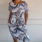 🎁Hot Sale 49% OFF🌸 Casual Printed Dress with Pockets