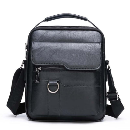 🎁2026 New Arrivals 50% OFF💥Business Men's Casual Crossbody Bag – Water-Resistant PU Leather – Practical Shoulder Messenger Bag 🌧️