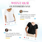Dokotoo Women's Casual Summer Short Sleeve V Neck Tops T-shirts - Loose Fit & Comfortable Shirring Top