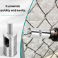 🔨🔨9-Gauge Fence Wire Twister for 3-Jaw Drill Chuck