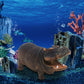 📢📢50% OFF !!⏰Fish Tank Hippo Bubble Decoration