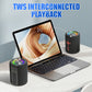 🎵 60% OFF CHRISTMAS SALE! ✨ 2-in-1 Magnetic Splittable Bluetooth Speaker - 360° Stereo Sound with IPX7 Waterproof for Indoor/Outdoor Use 🎧🌐