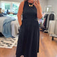🎁2026 New Arrivals 50% OFF💥Women's Elegant Crew Neck Maxi Dress👗