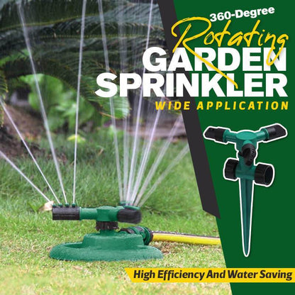 360-degree rotating garden sprinkler⛲💦