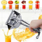 🍋 50% OFF NOW!🍊 Stainless Steel Manual Juicer – Heavy Duty Citrus Squeezer & Fruit Press – Healthy Fresh Juice Maker for Kitchen & Bar 🥤