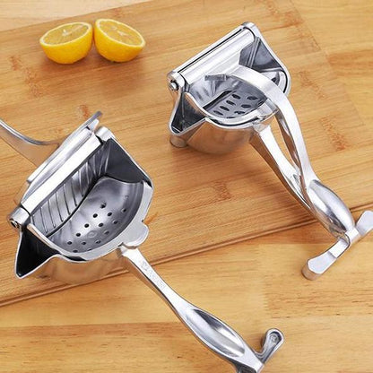 🍋 50% OFF NOW!🍊 Stainless Steel Manual Juicer – Heavy Duty Citrus Squeezer & Fruit Press – Healthy Fresh Juice Maker for Kitchen & Bar 🥤
