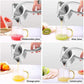 🍋 50% OFF NOW!🍊 Stainless Steel Manual Juicer – Heavy Duty Citrus Squeezer & Fruit Press – Healthy Fresh Juice Maker for Kitchen & Bar 🥤