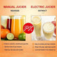 🍋 50% OFF NOW!🍊 Stainless Steel Manual Juicer – Heavy Duty Citrus Squeezer & Fruit Press – Healthy Fresh Juice Maker for Kitchen & Bar 🥤