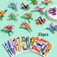 🦖 50% OFF! 🧩 EDUCATIONAL 3D PUZZLE - 57-Piece Cartoon Dinosaur Set with Vibrant Colors, Develops Creativity & Spatial Thinking for Ages 4+ 🎨✨