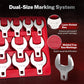 14PCS 1/2-Inch Drive Jumbo Crowfoot Wrench Set
