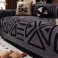 🛋️50% OFF NOW! Soft Plush Non‑Slip Couch Cover‑Thick Striped Sofa Throw Cover, Cozy Winter‑Friendly Furniture Protector for Living Room, Anti‑Slip Universal Sofa Slipcover