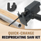 🔧 LIMITED-TIME 50% OFF! 💥 Quick-Change Reciprocating Saw Kit – Tool-Free, Multi-Purpose, Comfort Grip ✨
