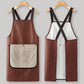 👨‍🍳 LIMITED-TIME 50% OFF! 💥 Cross-Back Waterproof Apron with Detachable Hand Towel – Oil-Proof, Breathable, No Ties ✨