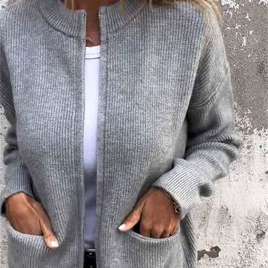 🌸 2026 Early-Spring New | Cozy Zip-Knit Jacket | 🚚 48H Dispatch