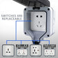 ⚡ LIMITED-TIME 50% OFF! ✨ Outdoor Waterproof Receptacle Outlet – IP66, Anti-Theft Lock, UV Protected 🔒