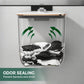 Hanging Kitchen Bin with Lid – No Smell, Space-Saving Rubbish Bin for Cabinet/Wall Use