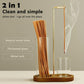 🥳2026 HOT SALE🥳💞50% OFF!✨ 💝2 in 1 Incense & Candle Holder Natural Wood Base Aromatherapy Diffuser