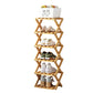 📢📢50%  OFF !! ⏰Durable Foldable Bamboo Shoe Rack
