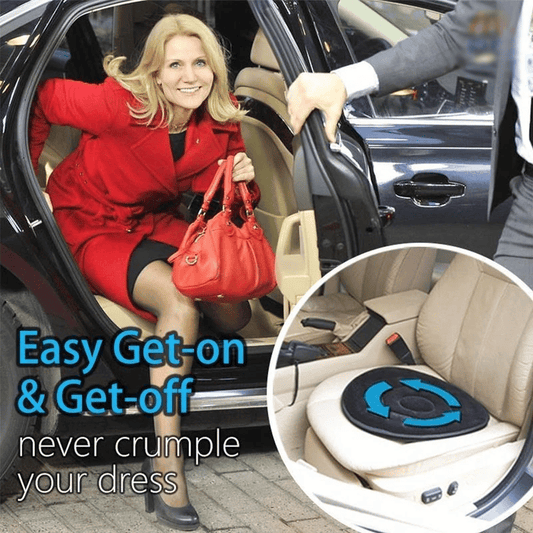 🏆50% OFF!⚡50K+ SOLD! Almost Gone-💥💺360° Rotating Seat Cushion😌 Lumbar Support & Pressure Relief 🚗