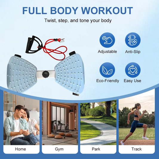 📢📢57% OFF !!!🧘‍♀️Compact Cardio Twisting Stepper Machine✨🚚 FREE UK DELIVERY