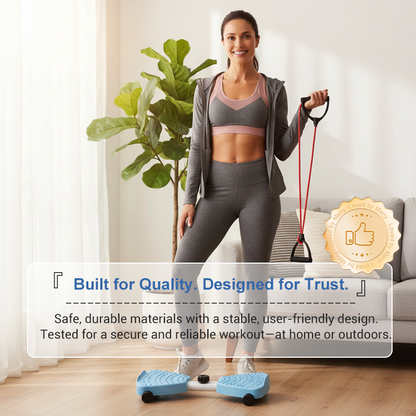 📢📢57% OFF !!!🧘‍♀️Compact Cardio Twisting Stepper Machine✨🚚 FREE UK DELIVERY