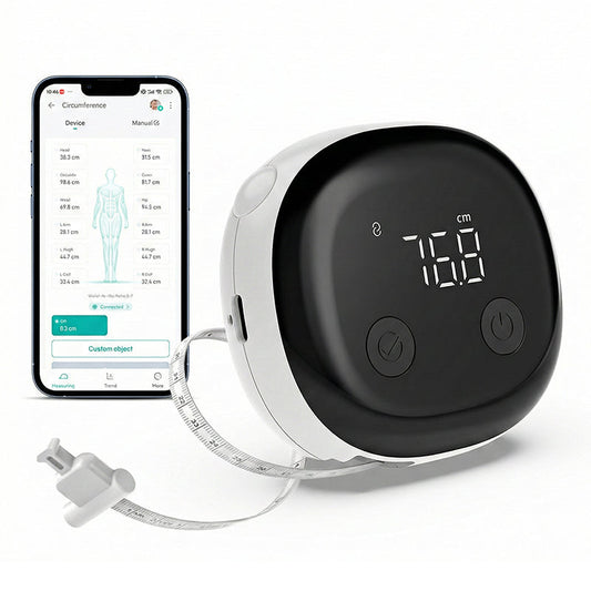 🎁 60% OFF NOW! ⏱️ Smart Bluetooth Measuring Tape – Auto-Syncs to App, Digital Display & 150cm Precision for Fitness, Tailoring & Home Use 📏📱