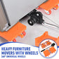 Heavy Furniture Movers with Wheels