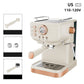 ☕Espresso machine for home use with steam wand