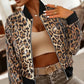 🎁New arrival 50% OFF💥Women's Sequin Leopard Print Jacket