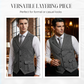 👔Spring New⌚Men's Classic Herringbone Tweed Suit Vest