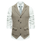 👔Spring New⌚Men's Classic Herringbone Tweed Suit Vest