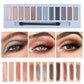 Vibrant 12-Shade Eyeshadow Palette Set