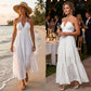 💃New Arrival 60% OFF!!✨Halter Neck Backless Tiered Maxi Dress
