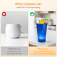 💡 Save 50%! 🥤 ✨LED Light Up Drinking Cup, Water Activated Glowing Party Cup