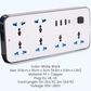🔌 50% Off ⚡ Multi-Outlet Power Strip with Long Extension Cord – USB Ports, Surge Protection & Compact Design 📱