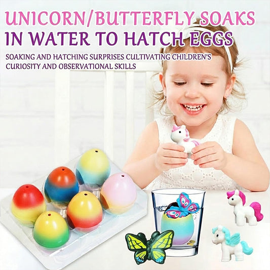 📢📢2026 NEW ARRIVALS - 60% OFF🌈6PCS Magic Hatching Egg Toy