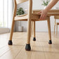 4PCS Silicone Chair Leg Floor Protectors with Felt Pads