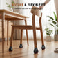 4PCS Silicone Chair Leg Floor Protectors with Felt Pads