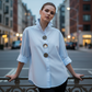 💐50% OFF ! Women’s Oversized Shirt – Everyday Comfort & Statement Buttons 👚✨【Limited Offer】