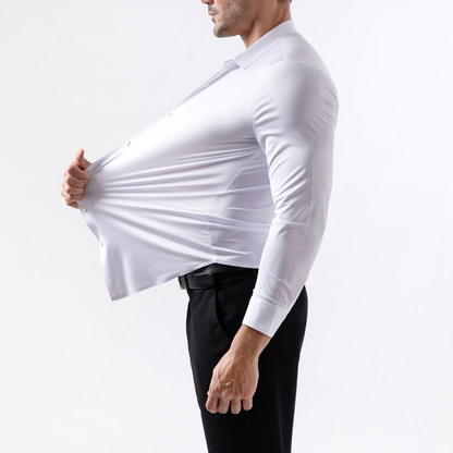 💎 50% OFF! 💎 Men’s High-Stretch Wrinkle-Free Shirt – Ultra-Comfortable, Breathable & Always Crisp for Work or Weekend 👔✨