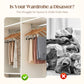 🔥50% OFF!👕360° Swivel Multi-Hook Wardrobe Organizer--10 clips