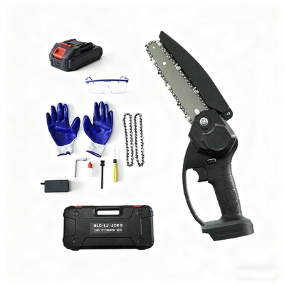 6-Inch Mini Portable Cordless Electric Chainsaw