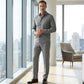 ✈ FREE UK DELIVERY🚀👕👖 Men’s 2-Piece Solid Color Walking Suit Set – Modern Loose Fit, Wrinkle-Resistant & Effortlessly Stylish 💎✨