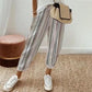 🌸 50% OFF NOW! 🌸 Striped Linen Cotton Trousers for Women
