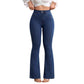 🥳2026 HOT SALE🥳💞50K+ SOLD!💥👵👖 50% OFF! High-Waist Stretch Flare Jeans – Curve control, peach lift & 4-way stretch. Flattering flare silhouette elongates legs. Comfortable & stylish for everyday. 🌸✨