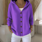 ⏳Limited-time 50% off⏰Women's Hooded Button-Up Knit Cardigan🧥🌈