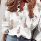 New Long Sleeve Ruffle Blouse