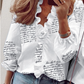 New Long Sleeve Ruffle Blouse