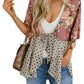 🔥Summer Hot Sale 60% Off!!✨Women's Floral Kimono Ruffle Sleeve Tie Cardigans Flowy Boho Loose Cover Ups