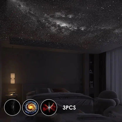🌌 50% OFF NOW! 🔥 2-in-1 Starry Sky Projector & Night Light – Rotating, remote-controlled & perfect for bedroom ambiance ✨